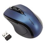 Kensington Pro Fit Mid-Size Wireless Mouse, 2.4 GHz Frequency/30 ft Wireless Range, Right Hand Use, Sapphire Blue orginal image