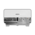 Kimberly-Clark ICON Coreless Standard Roll Toilet Paper Dispenser, 8.43 x 13 x 7.25, White Mosaic orginal image