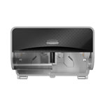 Kimberly-Clark ICON Coreless Standard Roll Toilet Paper Dispenser, 8.43 x 13 x 7.25, Black Mosaic orginal image