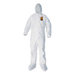 KleenGuard™ A40 Elastic-Cuff, Ankle, Hood and Boot Coveralls, X-Large, White, 25/Carton orginal image