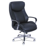 La-Z-Boy Commercial 2000 Big and Tall Executive Chair, Supports up to 400 lbs., Black Seat/Black Back, Silver Base orginal image