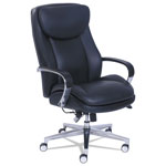 La-Z-Boy Commercial 2000 High-Back Executive Chair with Dynamic Lumbar Support, Supports up to 300 lbs., Black Seat/Back, Silver Base orginal image