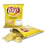 Lay's Regular Potato Chips, Classic Flavor, 1 oz Bag, 50/Carton orginal image