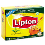 Lipton® Tea Bags, Decaffeinated, 72/Box orginal image