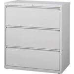 Lorell 3-Drawer Lateral File, Light Gray, 36