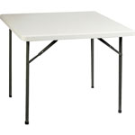 Lorell Banquet Folding Table, 250 lb Capacity, 36" x 29" x 36", Platinum orginal image