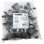 Lorell Clear Sleeve Floor Protectors, Clear, Transparent, 100/Bag orginal image