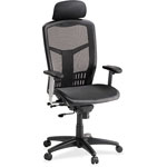Lorell High-Back Mesh Chair 20-7/8" x 23-1/4" x 34-3/8" x42-7/8", Black orginal image
