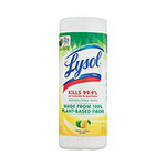 Lysol Disinfecting Wipes II Fresh Citrus, 7 x 7.25, 30 Wipes/Canister, 12 Canisters/Carton orginal image