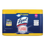 Lysol Disinfecting Wipes, 7 x 8, Lemon and Lime Blossom, 80 Wipes/Canister, 3 Canisters/Pack orginal image