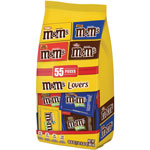M & M's Candy, M&M'S, 4 Flavors, Single-Serve Bags, 30.35 Oz, 55/Bg orginal image