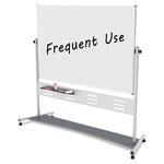MasterVision™ Magnetic Reversible Mobile Easel, 70 4/5w x 47 1/5h, 80