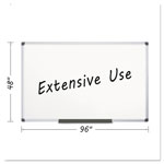 MasterVision™ Porcelain Value Dry Erase Board, 48 x 96, White, Aluminum Frame orginal image