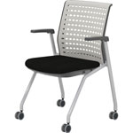 Mayline Thesis Training Chair w/Static Back and Arms, Max 250 lb, 18