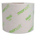 Morcon Paper Morsoft Controlled Bath Tissue, Septic Safe, 2-Ply, White, 3.9