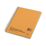 National Brand Single-Subject Wirebound Notebooks, Narrow Rule, Brown Paperboard Cover, (80) 10 x 8 Sheets orginal image
