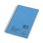 National Brand Single-Subject Wirebound Notebooks, Medium/College Rule, Blue Kolor Kraft Front Cover, (80) 7.75 x 5 Sheets orginal image