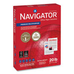 Navigator Premium Multipurpose Copy Paper, 97 Bright, 20 lb, 8.5 x 11, White, 500 Sheets/Ream, 5 Reams/Carton orginal image
