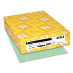 Neenah Paper Exact Index Card Stock, 110lb, 8.5 x 11, Green, 250/Pack orginal image