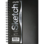 Pacon Poly Cover Sketch Book - 75 Sheets - Spiral - 70 lb Basis Weight9