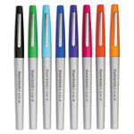 Papermate® Flair Felt Tip Stick Porous Point Marker Pen, 0.4mm, Assorted Ink/Barrel, 8/Set orginal image