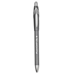 Papermate® FlexGrip Elite Retractable Ballpoint Pen, Medium 1mm, Black Ink/Barrel, Dozen orginal image