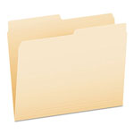 Pendaflex Manila File Folders, 1/2-Cut Tabs, Letter Size, 100/Box orginal image