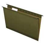 Pendaflex SureHook Hanging Folders, Legal Size, 1/5-Cut Tab, Standard Green, 20/Box orginal image