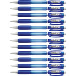 Pentel Cometz Mechanical Pencil, 0.9 mm, HB (#2.5), Black Lead, Blue Barrel, Dozen orginal image