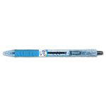 Pilot B2P Bottle-2-Pen Retractable Ballpoint Pen, 0.7mm, Black Ink, Translucent Blue Barrel, Dozen orginal image