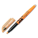 Pilot FriXion Light Erasable Highlighter, Orange Ink, Chisel Tip, Orange/Black Barrel, Dozen orginal image