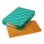 Quality Park Redi-Seal Catalog Envelope, #13 1/2, Cheese Blade Flap, Redi-Seal Closure, 10 x 13, Brown Kraft, 100/Box orginal image