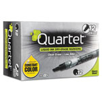 Quartet® EnduraGlide Dry Erase Marker, Broad Chisel Tip, Black, Dozen orginal image