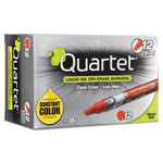 Quartet® EnduraGlide Dry Erase Marker, Broad Chisel Tip, Red, Dozen orginal image