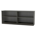 Safco Medina Series Low Wall Cabinet, 72w x 20d x 29 1/2h, Gray Steel, Box1 orginal image