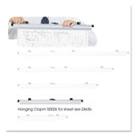 Safco Sheet File Hanging Clamps, 100 Sheets Per Clamp, 25.25w, 6/Carton orginal image