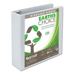 Samsill Earth's Choice Biobased Round Ring View Binder, 3 Rings, 3