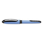 Schneider One Hybrid N Roller Ball Pen, Stick, Fine 0.5 mm, Black Ink, Blue Barrel, 10/Box orginal image