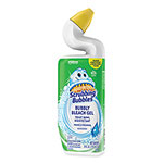 Scrubbing Bubbles Bubbly Bleach Gel Disinfecting Toilet Bowl Cleaner, Rainshower Scent, 24 oz Bottle orginal image