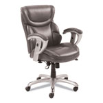 SertaPedic Emerson Task Chair, Supports up to 300 lbs., Gray Seat/Gray Back, Silver Base orginal image
