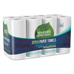 Seventh Generation 100% Recycled Paper Towel Rolls, 2-Ply, 11 x 5.4 Sheets, 156 Sheets per Roll, 8 Roll Pack, 1,248 Sheets Total orginal image
