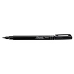 Sharpie® Brush Tip Pens, Fine, Black, Dozen orginal image