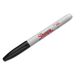 Sharpie® Industrial Permanent Marker, Fine Bullet Tip, Black, Dozen orginal image