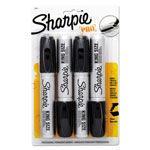 Sharpie® King Size Permanent Markers, Black, 4/Pack orginal image