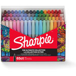 Sharpie® Ultimates Permanent Marker - Fine Marker Point - Multicolor - 65 / Box orginal image
