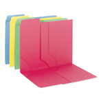 Smead 3-in-1 SuperTab Section Folders, 1/3 Cut Top Tab, Letter, Assorted, 12/Pack orginal image