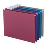 Smead Colored Hanging File Folders, Letter Size, 1/5-Cut Tab, Assorted, 25/Box orginal image