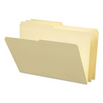 Smead Manila File Folders, 1/2-Cut Tabs, Legal Size, 100/Box orginal image