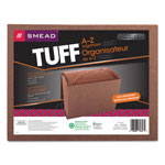 Smead TUFF Expanding Files, 21 Sections, 1/21-Cut Tab, Letter Size, Redrope orginal image