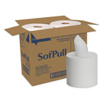 Sofpull Perforated Paper Towel, 7 4/5 x 15, White, 560/Roll, 4 Rolls/Carton orginal image